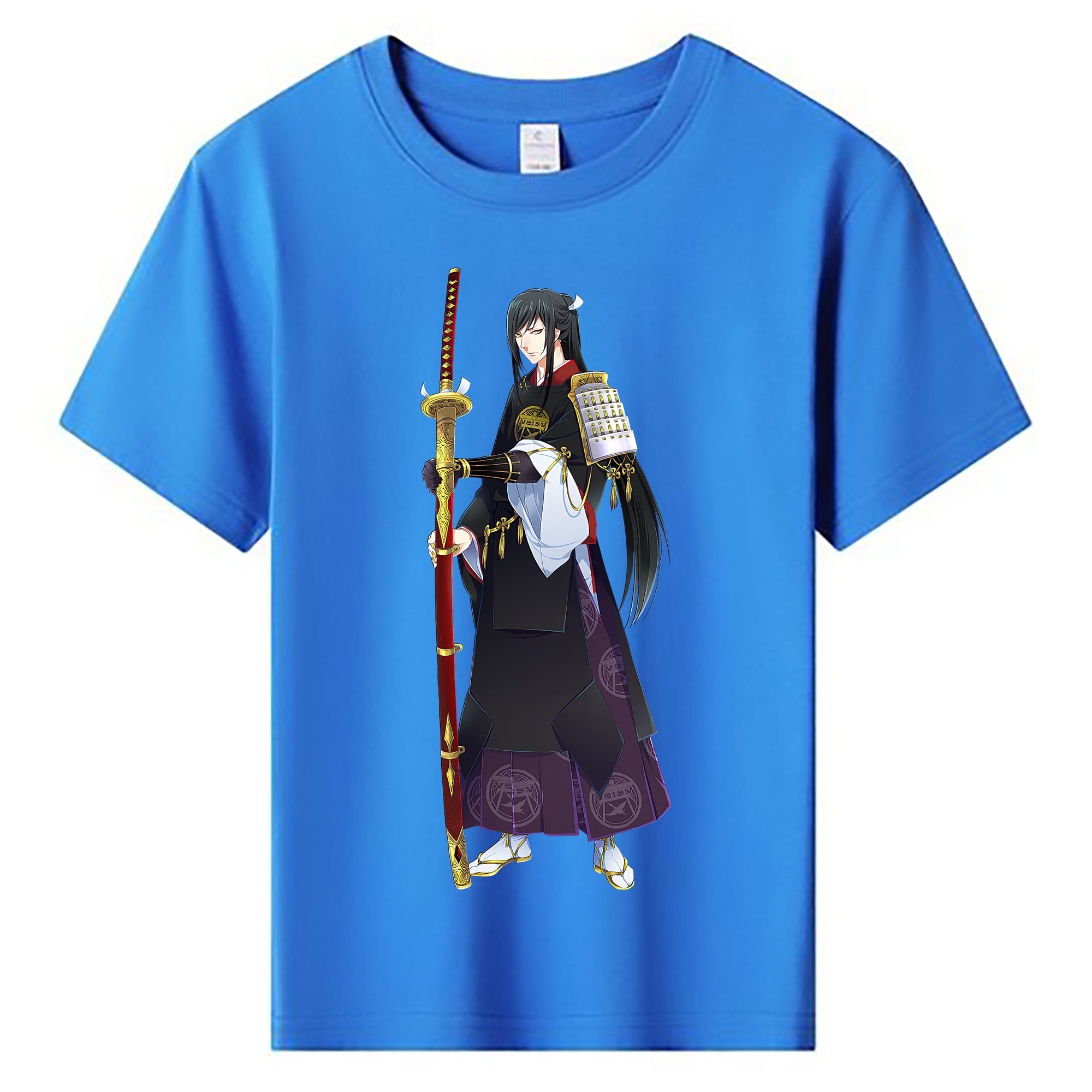 （画像用） 刀剣乱舞 Touken Ranbu 綿100％キッズTシャツ（フロントプリント）